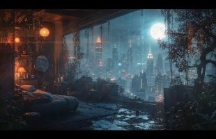 The MOST Immersive Cyberpunk Ambient You Have Never Heard – A Hidden Sanctuary