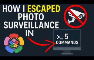How I Escaped Photo Surveillance, With 5 Commands (free, self-hosted)