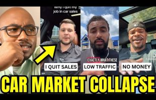 Car Salesmen Are GIVING UP And MASS QUITTING After Car Market PLUMMETS