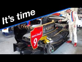Genius Garage Lotus T125 race prep – Mystery with Space X founding member?