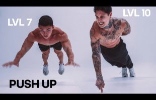 Bodybuilder Tries PUSH-UPS LVL 1-10 Ft Tristyn Lee