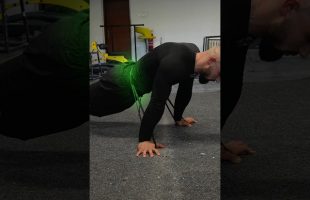 Best exercise to fix your planche with resistance bands with THENX athlete Radoslav.