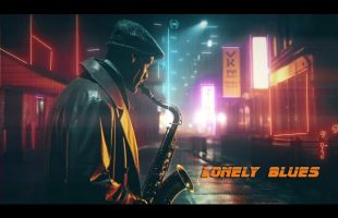 Lonely Blues * Relaxing Blade Runner Soundscape * Cyber Blues Ambient Music