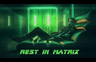 Rest in Matrix * Ethereal Cyberpunk Ambient Music for Relaxation and Sleep