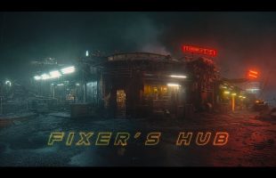 Fixer’s Hub – Atmospheric Cyberpunk Ambient for PERFECT Night City Vibes