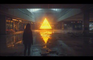 You Are Alone In An Abandoned Mall Listening To Cyberpunk Ambient Music