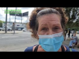 61, 1 kid deceased, had sec 8, didnt pay, got evicted, didn’t want to sex for room, now homeless