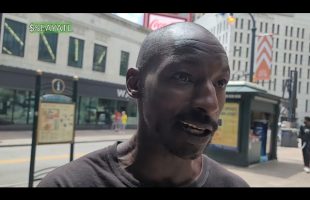 37, UPDATE, reveals non profit that tried him, bm w stripper shape, new gf drama, back homeless