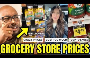 Grocery Stores RAISED PRICES And Americans Are FURIOUS And RECORDING IT