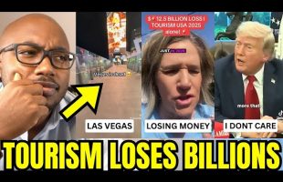 Trump PLUMMETS TOURISM In America And Companies LOSE BILLIONS