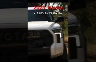 2025 Tacoma and 2025 Tundra Deals