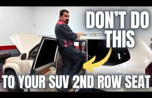 Never Do This To Your SUV With Foldable 2nd Row Seat