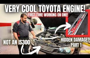 First Time Working On This Very COOL Toyota Engine! Going Into The Unknown!