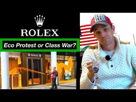 Climate Activists Vandalize Eco-friendly ROLEX store- WHY?