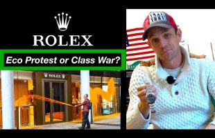 Climate Activists Vandalize Eco-friendly ROLEX store- WHY?