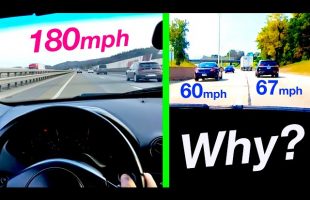 Left Lane LOSERS make US highways Dangerous and Inefficient