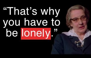 Marie-Louise von Franz: “You have to be lonely, so that the unconscious can become stronger”