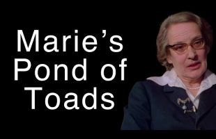 Marie Louise von Franz Shows Her Garden and Pond of Human Toads