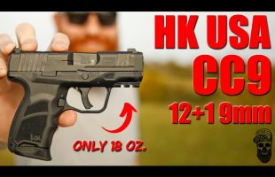 New HK CC9 Micro 9mm First Shots: The Smallest HK Pistol Ever Made