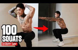 DO 100 SQUATS EVERYDAY| LIFE CHANGING RESULTS