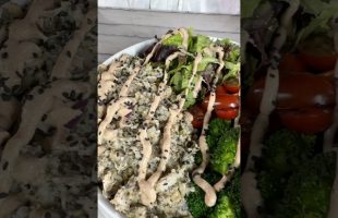 No-Tuna Bowl!! Oil Free