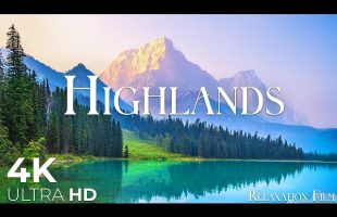 Highlands 4K • Scenic Nature Relaxation Film with Peaceful Music | 4K Ultra HD