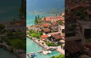 Switzerland in 4K – From Snowfall to Springtime 🌸❄️ #relaxationfilm