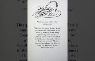 #59 Cookie – “Gratitude turns what we have into enough.”