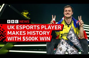 UK esports player makes history with Team Vitality win | BBC News