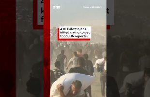 410 Palestinians killed since GHF took over aid distribution in Gaza, UN says. #BBCNews