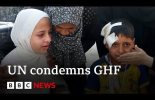 UN condemns Gaza aid ‘death trap’ as dozens reported killed by Israeli fire | BBC News