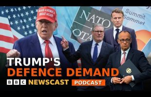 What is Donald Trump hoping to get from this NATO summit? | BBC Newscast
