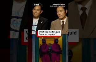 The final series of Squid Game comes out this week. #SquidGames #Netflix #BBCNews