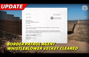 UPDATE: Border Agent Veckey CLEARED, Allegations “Unsubstantiated”; Warns of ‘Dogma of Apathy’