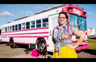 Ex-teacher Creates Her Dream Tiny Home On Wheels