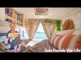 She Left Everything to Life Free – Solo Female Van Life