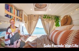 She Left Everything to Life Free – Solo Female Van Life