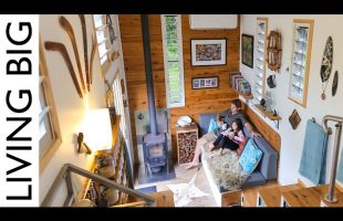 Father Builds Ultra-Affordable Tiny Home for Himself and His Daughter