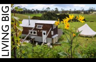 Stunning Tiny Home & Syntropic / Permaculture Food-Forest Gardens 🌱
