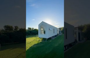 Modern, Minimalist, Luxury Tiny Home! ❤️ #tinyhouse #hometour