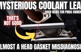Almost Misdiagnosed This Mysterious Engine Coolant Leak!
