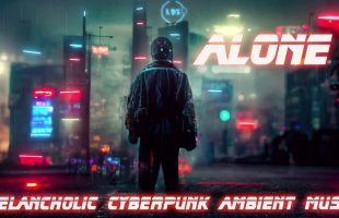 Alone + Melancholic Cyberpunk Ambient Music for Lonely Nights