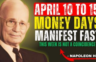 April 10–15: The 5 Most Powerful Days to Attract Wealth || Napoleon Hill Motivation