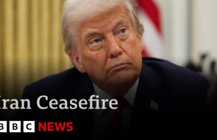 BREAKING: Trump announces “total ceasefire” between Iran and Israel | BBC News