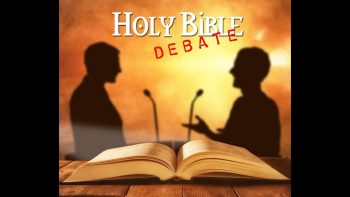 Biblical Debate – Allegedly Dave vs Dominic Moorhouse