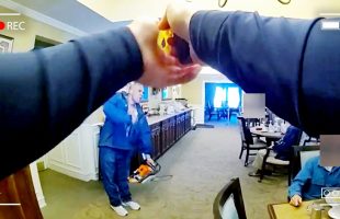 Cops Trapped in Real-Life Chainsaw Massacre