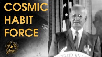 Cosmic Habit Force (1963) live lecture by Napoleon Hill