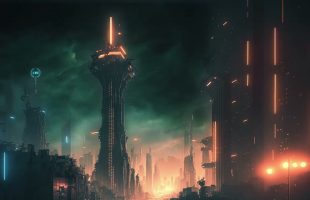Dark City Runner * Atmospheric Dark  Cyberpunk Soundscape for Dreamscape or Relaxation.