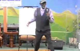 Dr  Sebi Drops to His Knees