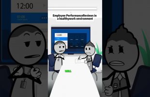 Employee performance reviews in a healthy work environment #animations #animation